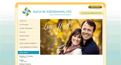 Desktop Screenshot of doctorgrossmann.com